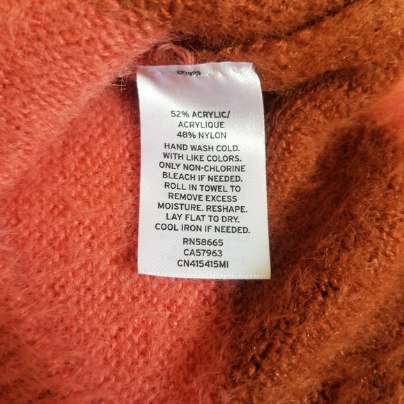 Caslon Womens Striped Cozy Turtleneck Knit Sweater - Picture 5 of 9